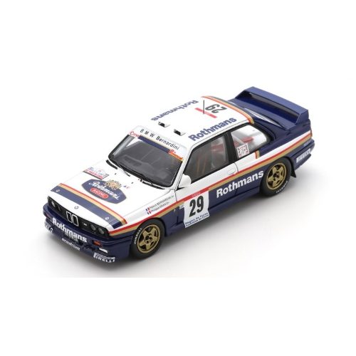 BMW E30 N.29 7th TOUR DE CORSE 1991 P.BERNARDINI-P.DRAN-PADOVANI 1:43 Spark Model Auto Rally Modellino