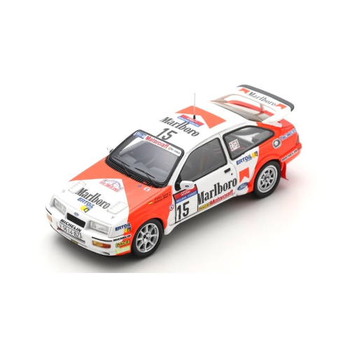 FORD SIERRA N.15 7th TOUR DE CORSE 1987 C.SAINZ-A.BOTO 1:43 Spark Model Auto Rally Modellino
