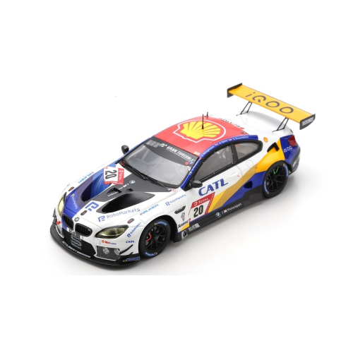 BMW M6 GT3 N.20 6th 24H NURBURGING 2021 KROHN-KLINGMANN-SIMS-DUSSELDORP 1:43 Spark Model Auto Competizione Modellino