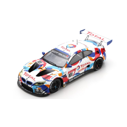 BMW M6 GT3 N.101 24H NURBURGRING 2021 KROGNES-PITTARD-TUCK 1:43 Spark Model Auto Competizione Modellino
