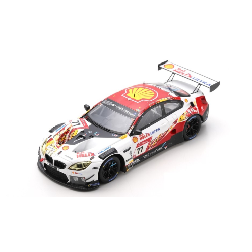 BMW M6 GT3 N.77 24H NURBURGRING 2021 HARPER-HESSE-VERHAGEN-FARFUS 1:43 Spark Model Auto Competizione Modellino