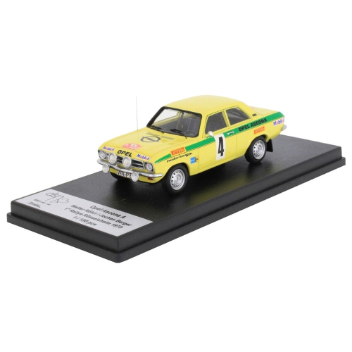 OPEL ASCONA A N.4 1st RALLY RUSSELHEIM 1973 ROHRL/BERGER 1:43 Trofeu Auto Rally Modellino