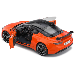 ALPINE A110S 2022 FIRE ORANGE 1:18 Solido Auto Stradali Modellino