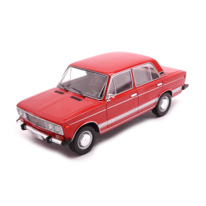 LADA 1600 LS 1976 RED 1:24 Whitebox Auto Stradali Modellino