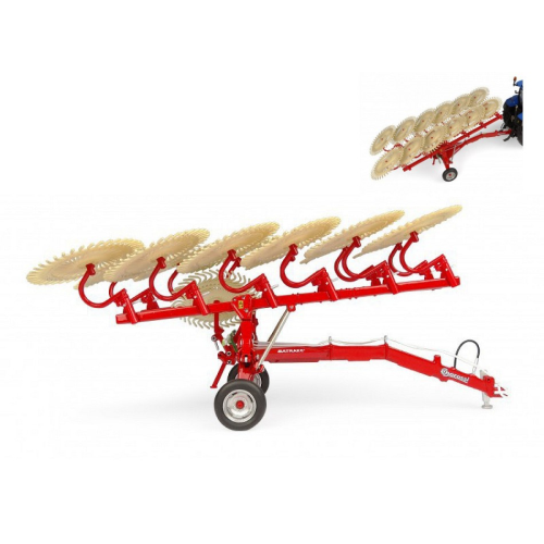 RANGHINATORE ENOROSSI BATRAKE 12 1:32 Universal Hobbies Mezzi Agricoli e Accessori Modellino