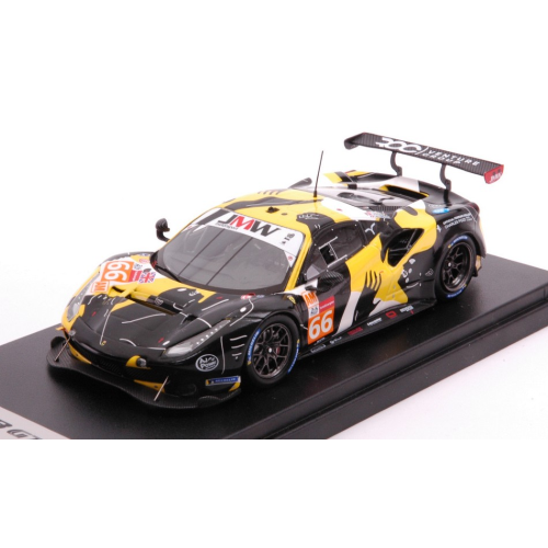 FERRARI 488 GTE EVO N.66 LMGTE 24H LE MANS 2021 NEUBAUER/SALES/FANNIN 1:43 Looksmart Auto Competizione Modellino