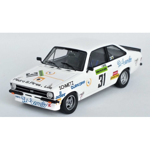 FORD ESCORT MK2 RS2000 N.31 2nd VILA DO CONDE 1981 F.GASPAR 1:43 Trofeu Auto Rally Modellino
