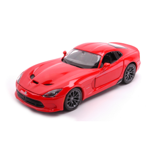 DODGE VIPER GTS 2013 METALLIC RED 1:24 Maisto Auto Stradali Modellino