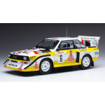 AUDI SPORT QUATTRO S1 N.6 RALLY MONTE CARLO 1986 MIKKOLA/HERTZ 1:24 Ixo Model Auto Rally Modellino