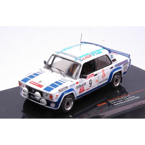 LADA 2105 VFTS N.9 RALLY NEUSELAAND 1985BRUNDZA/DADVANI 1:43 Ixo Model Auto Rally Modellino