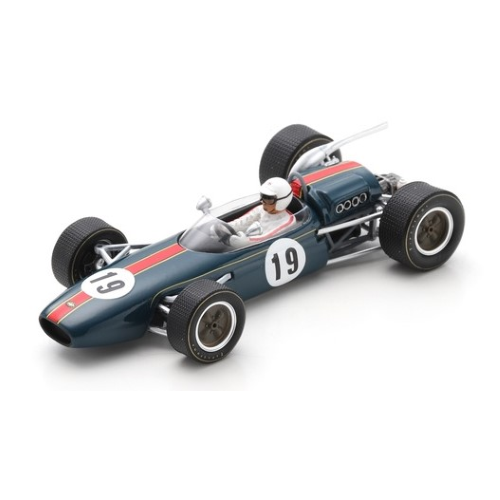 BRABHAM BT11 DAVE CHARLTON 1967 N.19 SOUT AFRICAN GP 1:43 Spark Model Formula 1 Modellino