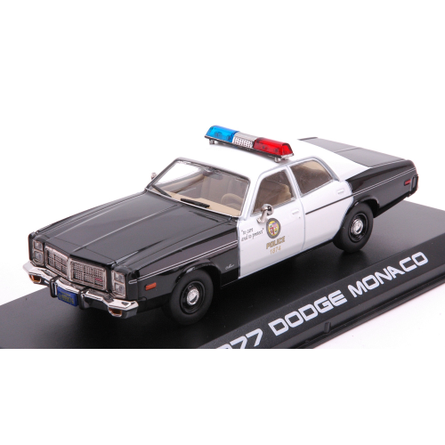 DODGE MONACO 1977 METROPOLITAN POLICE "THE TERMINATOR" 1984 1:43 Greenlight Movie Modellino