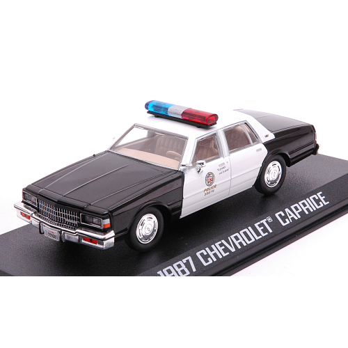 CHEVROLET CAPRICE 1987 METROPOLITAN POLICE TERMINATOR 2 1991 1:43 Greenlight Auto Stradali Modellino