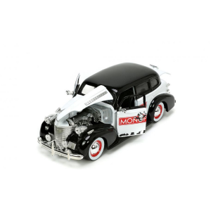 CHEVROLET MASTER 1939 MR.MONOPOLY FIGURE 1:24 Jada Toys Movie Modellino