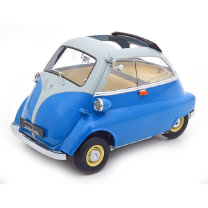 BMW 250 ISETTA 1959 BLUE/LIGHT BLUE 1:12 KK Scale Auto Stradali Modellino