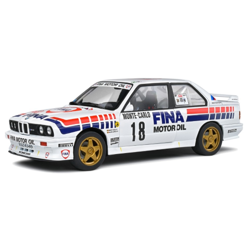 BMW E30 M3 GROUP A N.18 RALLY MONTECARLO 1989 M.DUEZ/A.LOPES 1:18 Solido Auto Rally Modellino