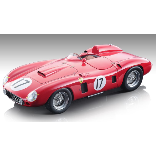 FERRARI 860 MONZA N.17 WINNER 12H SEBRING 1956 FANGIO/CASTELLOTTI 1:18 Tecnomodel Auto Competizione Modellino