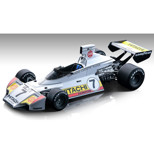 BRABHAM BT44 BELGIUM GP 1974 N.7 C.REUTEMAN 1:18 Tecnomodel Formula 1 Modellino
