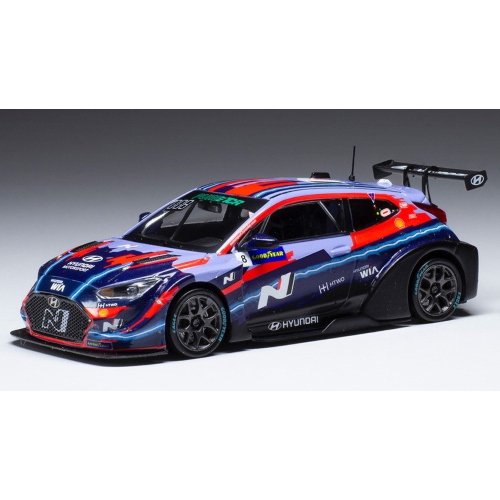 HYUNDAI VELOSTER N ETCR N.8 HYUNDAI MOTORSPORT ETCR PAU 2021 FARFUS 1:43 Ixo Model Auto Competizione Modellino