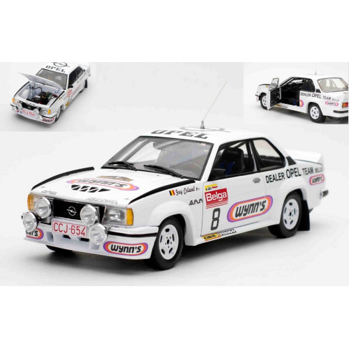 OPEL ASCONA 400 N.8 BIANCHI RALLY 1981 G.COLSOUL-A.LOPES 1:18 SunStar Auto Rally Modellino