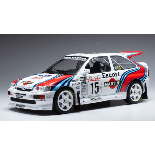 FORD ESCORT RS COSWORTH N.15 RALLY SAN REMO 1994 WILSON/THOMAS 1:18 Ixo Model Auto Rally Modellino