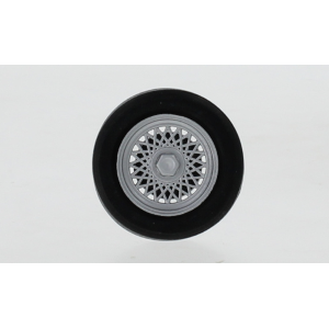 SET 4 WHEELS BBS SILVER 1:18 Ixo Model Art.Vari Modellino