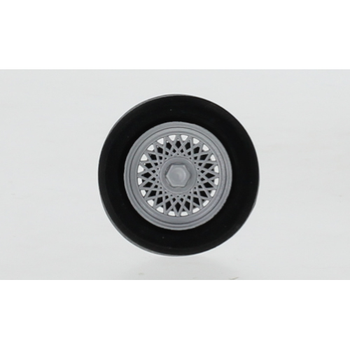 SET 4 WHEELS BBS SILVER 1:18 Ixo Model Art.Vari Modellino
