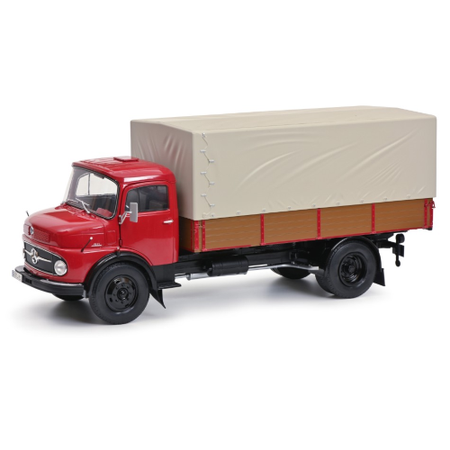 MERCEDES L911 1966 RUBIN RED 1:18 Schuco Camion Modellino