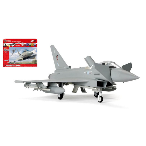 EUROFIGHTER TYPHOON HANGING GIFT SET KIT 1:72 Airfix Kit Aerei Modellino