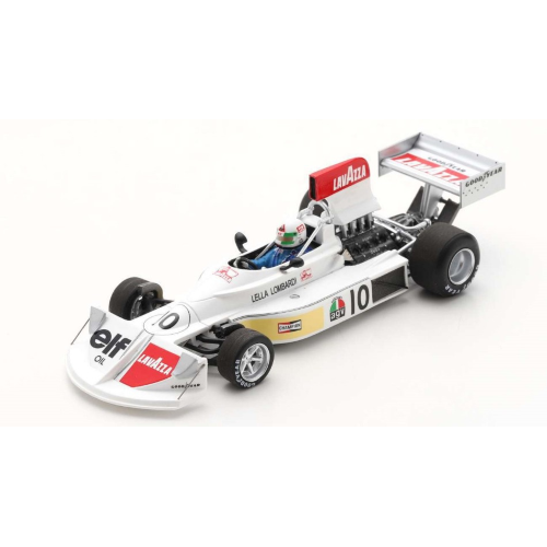 MARCH 751 LELLA LOMBARDI 1975 N.10 6th SPANISH GP 1:43 Spark Model Formula 1 Modellino