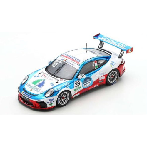 PORSCHE 911 GT3 CUP N.38 CARRERA CUP ITALIA 2020 SIMONE IAQUINTA 1:43 Spark Model Auto Competizione Modellino