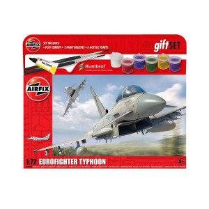 EUROFIGHTER TYPHOON HANGING GIFT SET KIT 1:72 Airfix Kit Aerei Modellino