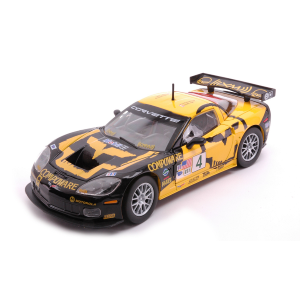 CORVETTE C 6 R N.4 WINNER AMERICAN LE MANS GT1 2007 BERETTA-GAVIN 1:24 Burago Auto Competizione Modellino