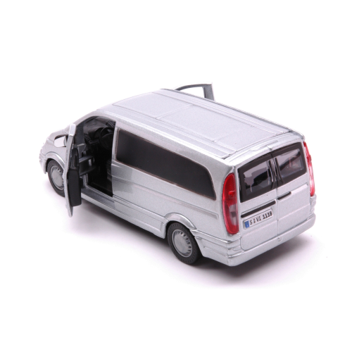 MERCEDES VITO 2010 SILVER 1:32 Burago Auto Stradali Modellino