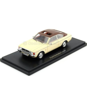 FORD GRANADA MKI COUPE 1972 BEIGE/BROWN 1:43 Neo Scale Models Auto Stradali Modellino