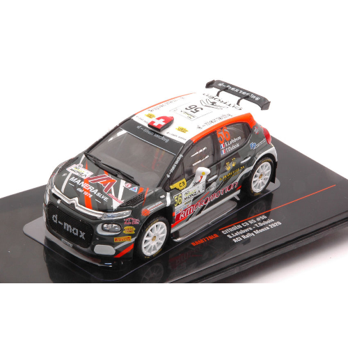 CITROEN C3 R5 N.56 RALLY MONZA 2020 LEFEBVRE-DUBIOS 1:43 Ixo Model Auto Rally Modellino