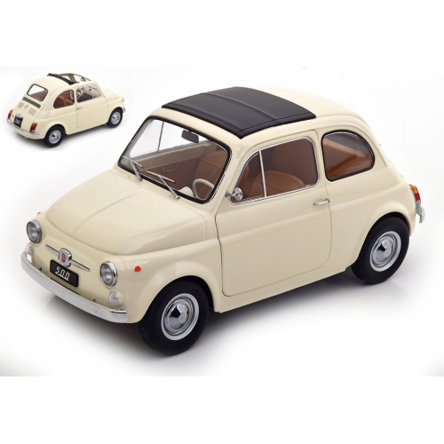 FIAT 500 1968 CREME 1:12 KK Scale Auto Stradali Modellino