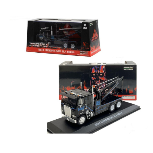 FREIGHTLINER 1984 "TERMINATOR2 JUDGMENT DAY (1991)" 1:43 Greenlight Movie Modellino