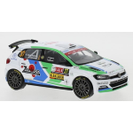 VW POLO GTI R5 N.37 RALLY YPRES 2021 VERESCHUEREN/CUVELIER 1:43 Ixo Model Auto Rally Modellino