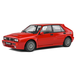 LANCIA DELTA HF INTEGRALE 1991 ROSSO CORSA 1:18 Solido Auto Stradali Modellino