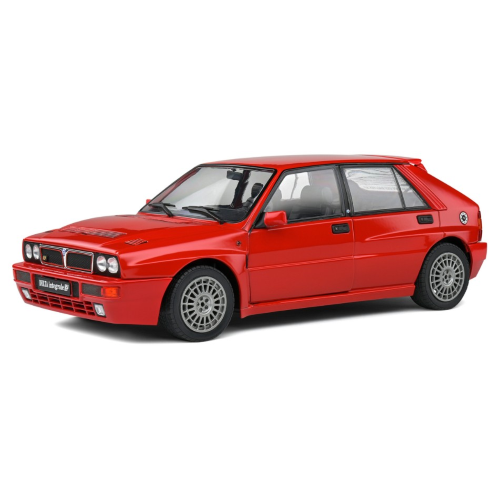 LANCIA DELTA HF INTEGRALE 1991 ROSSO CORSA 1:18 Solido Auto Stradali Modellino