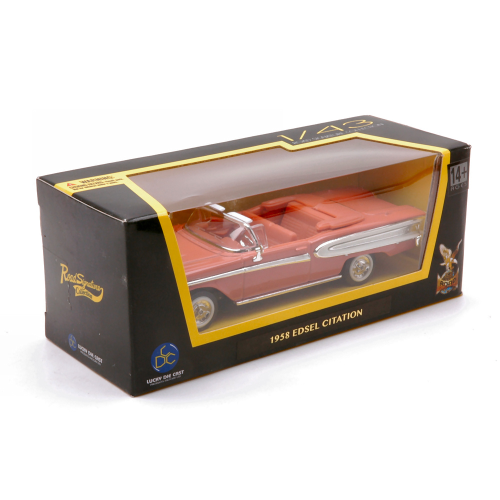 EDSEL CITATION 1958 ROAD SIGNATURE BUCKSKIN BROWN 1:43 Lucky Die Cast Auto Stradali Modellino