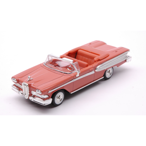 EDSEL CITATION 1958 ROAD SIGNATURE BUCKSKIN BROWN 1:43 Lucky Die Cast Auto Stradali Modellino