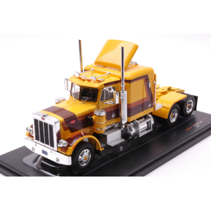PETERBILT 359 1976 YELLOW/BROWN 1:43 Ixo Model Camion Modellino