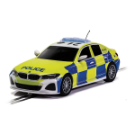 BMW 330i M-SPORT POLICE EDITION SLOT 1:32 Scalextric Slot Die Cast Modellino