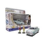 HARRY POTTER MR WEASLEYS FORD ANGLIA 1960 + HARRY AND RON FIGURES 1:43 Corgi Movie Die Cast Modellino