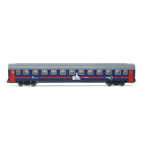 FS CARROZZA PASSEGGERI 2a CLASSE INTERCITY NOTTE SCALA H0 1:87 Lima Treni Modellino