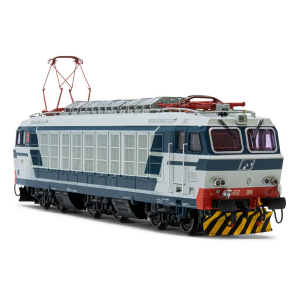 FS E 652 004 IN ORIGINAL LIVERY WITH TYPE 52 PANTOGRAPH EP.IV-V 1:87 Rivarossi Treni Modellino