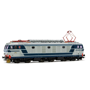 FS E 652 004 IN ORIGINAL LIVERY WITH TYPE 52 PANTOGRAPH EP.IV-V 1:87 Rivarossi Treni Modellino