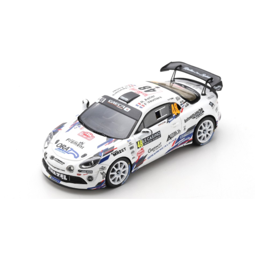 ALPINE A110 N.48 MONTE CARLO 2022 R.ASTIER-F.VAUCLARE 1:43 Spark Model Auto Rally Modellino